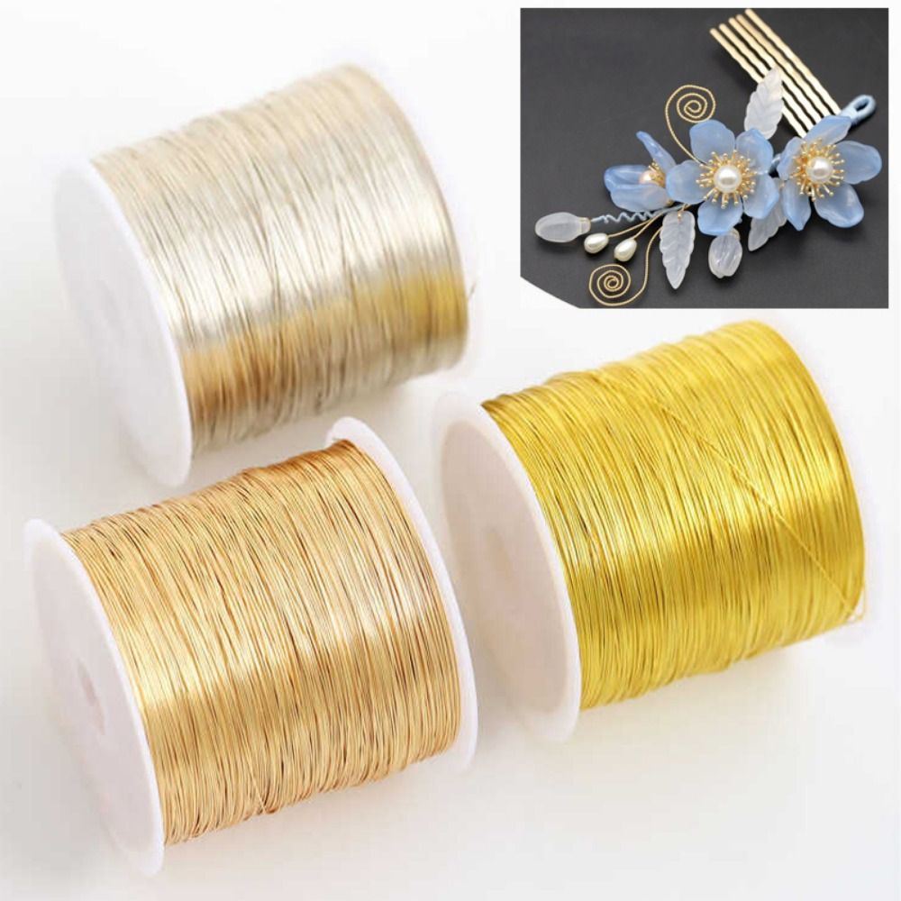 Copper Wire Roll - 100 м/рулон, позолоченная медная проволока из