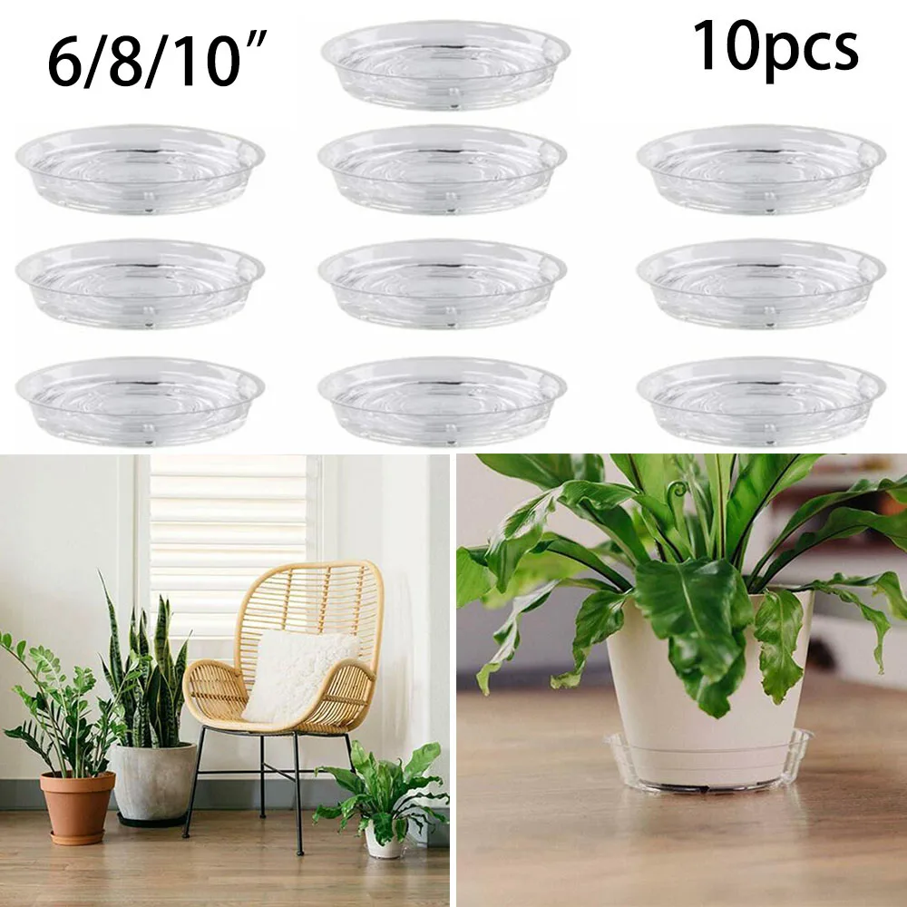 10 шт., садовая тарелка для ра – обзор и цена Drip Tray Saucer