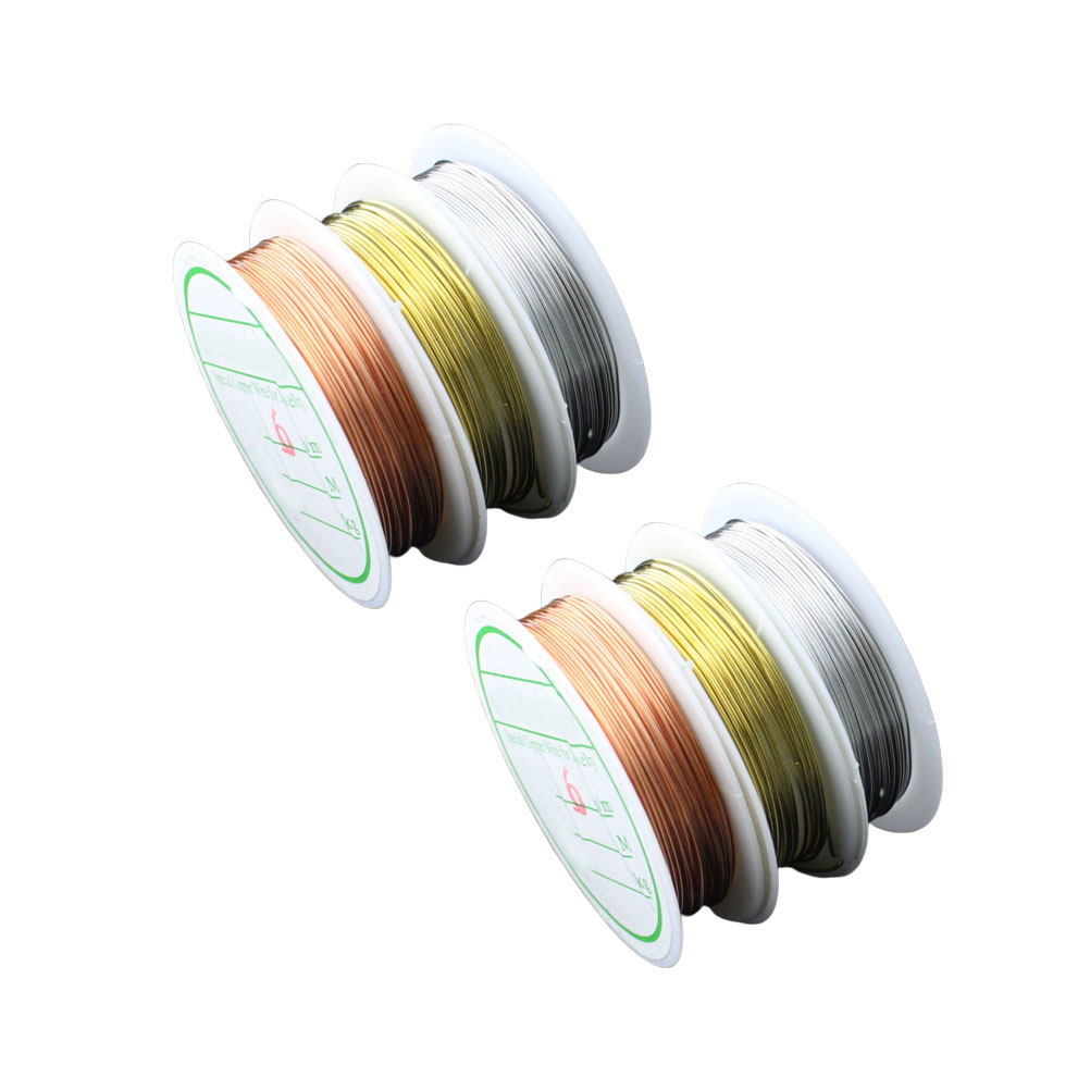 6 рулонов цветной медной прово – обзор и цена Copper Wire Roll